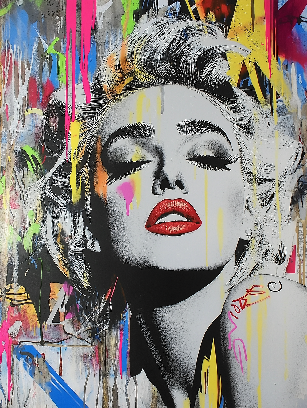 Tableau Décoratif Glam'Pop Explosion - Artibar Tableaux de décoration Art abstrait