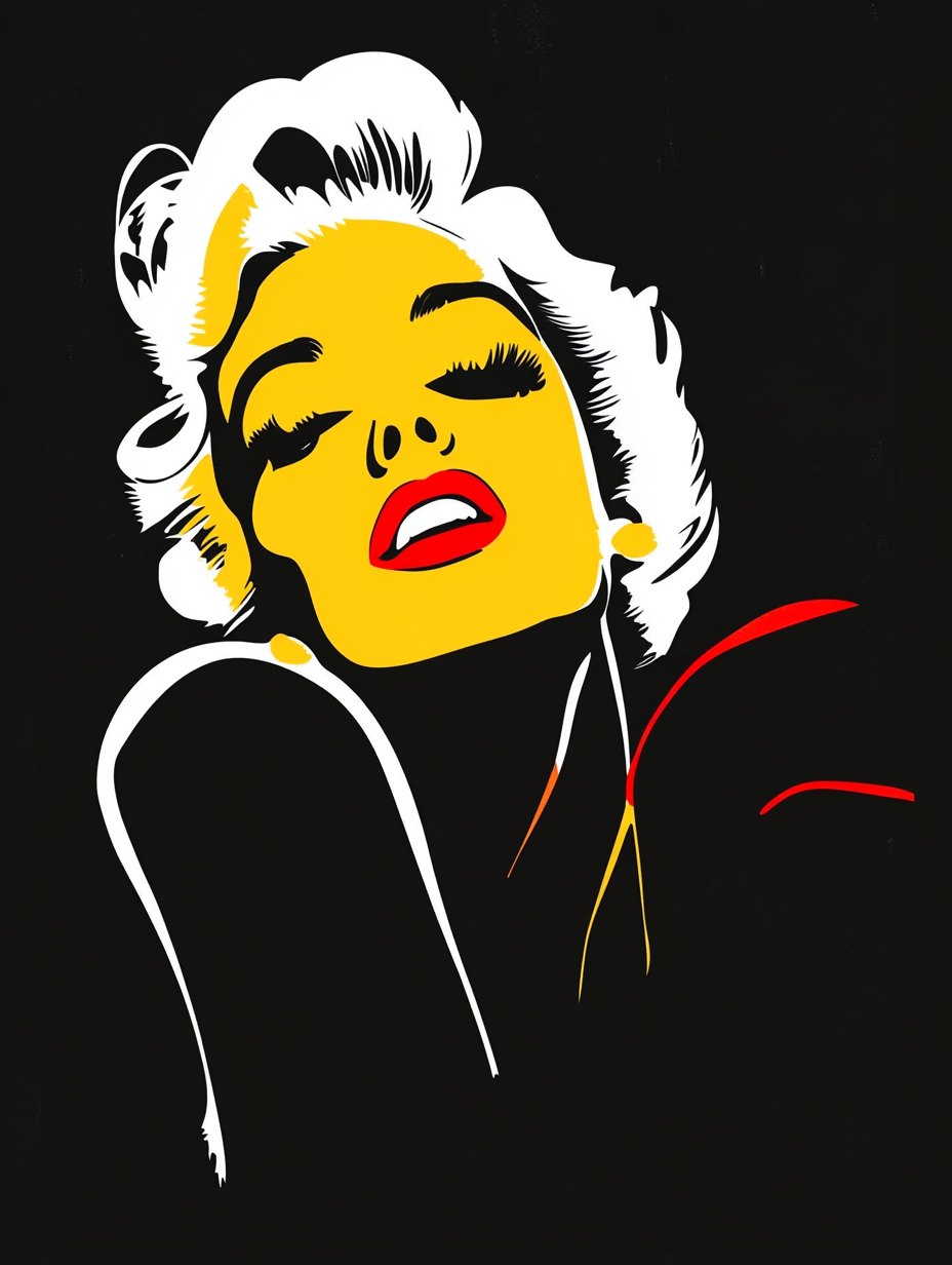 Tableau Décoratif Pop Glam Attitude - Artibar Tableaux de décoration Art abstrait