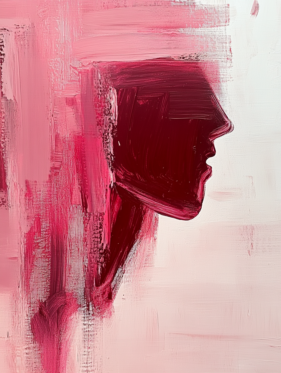 Tableau Décoratif Silhouette Abstraite - Artibar Tableaux de décoration Art abstrait