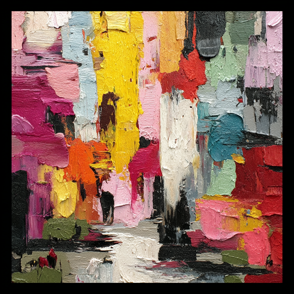 Tableau Décoratif Chromatic Pulse - Artibar Tableaux de décoration Art abstrait