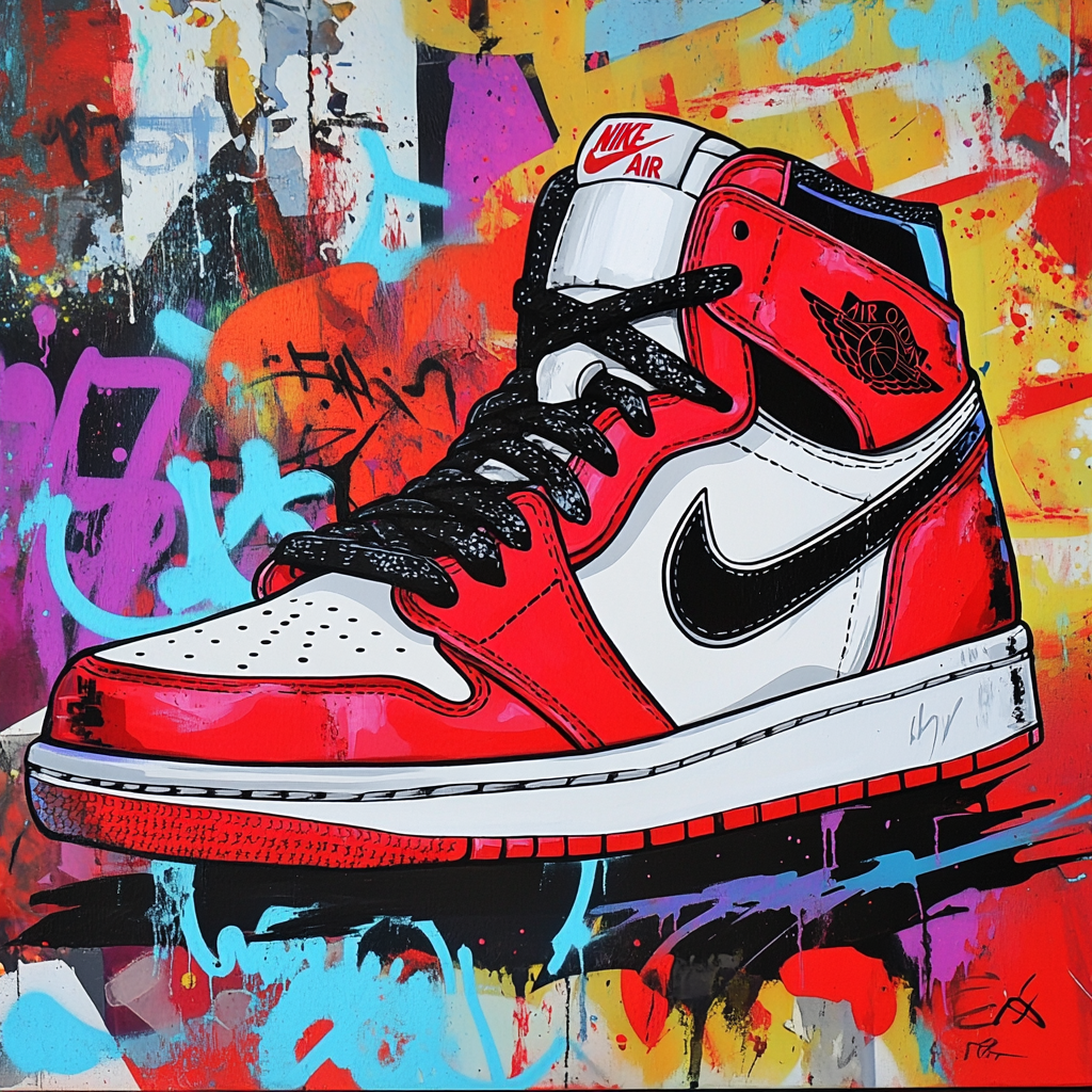 Tableau Décoratif Streetwear Dynamique - Artibar Tableaux de décoration Art abstrait