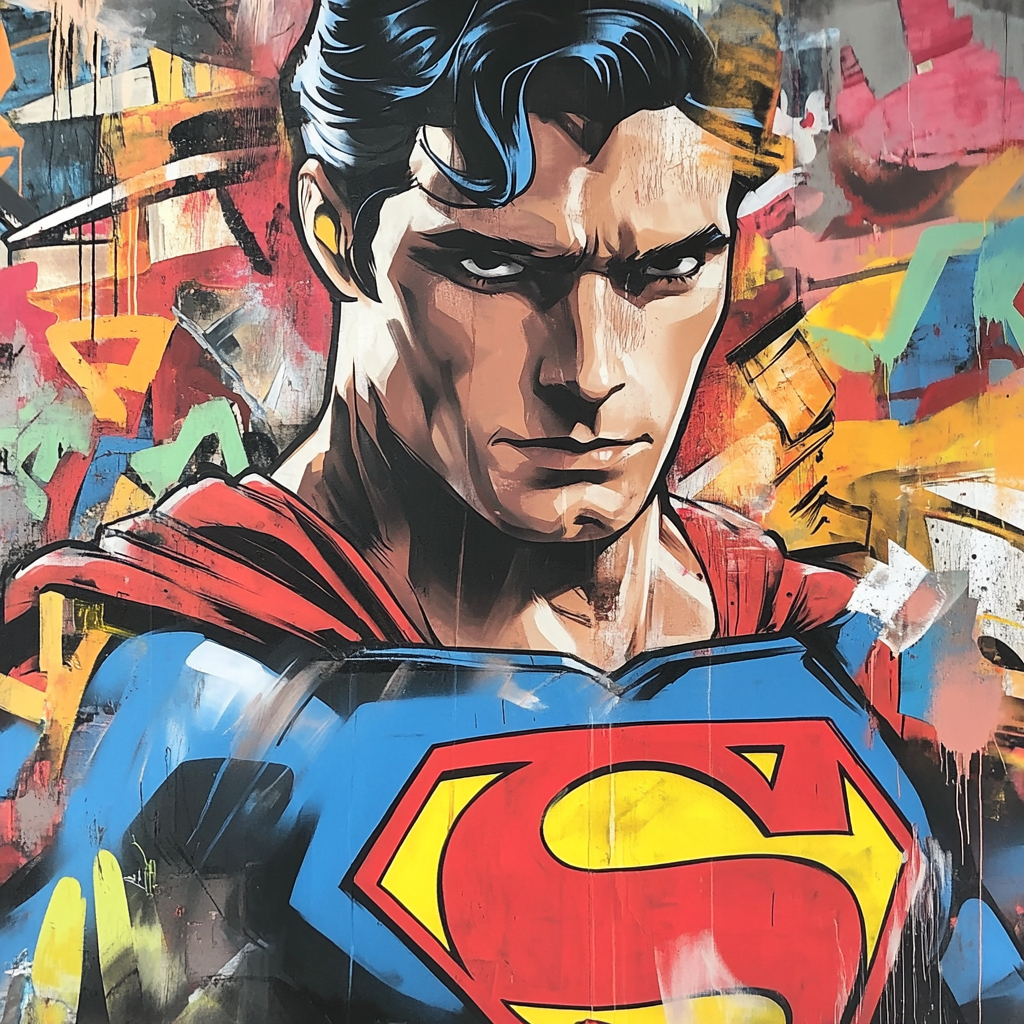 Tableau Décoratif Super Force Urbaine - Artibar Tableaux de décoration Art abstrait