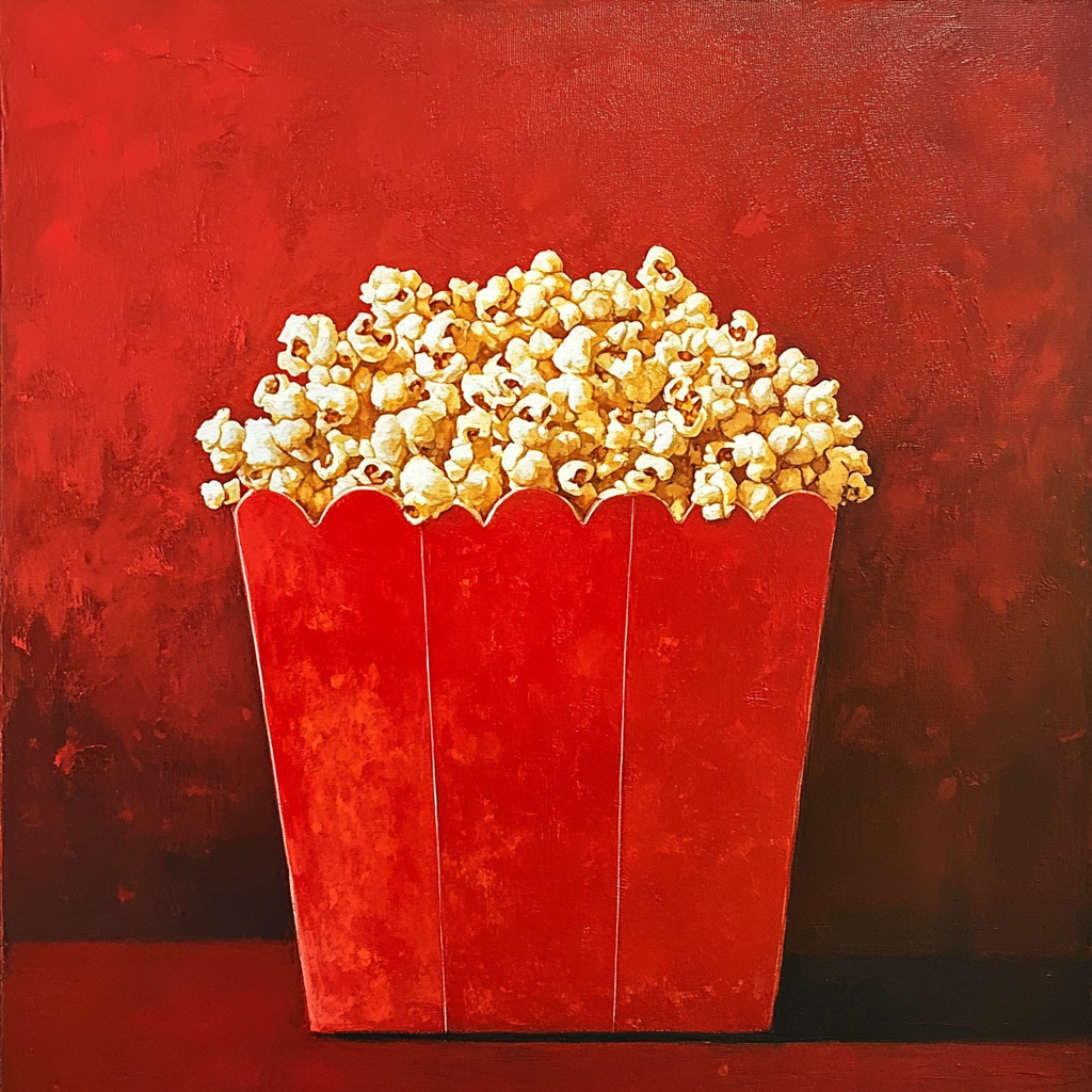 Tableau Décoratif Popcorn Passion - Artibar Tableaux de décoration Art abstrait