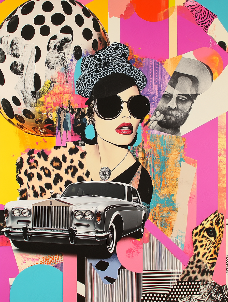 Tableau Décoratif Pop Art Glamour - Artibar Tableaux de décoration Art abstrait