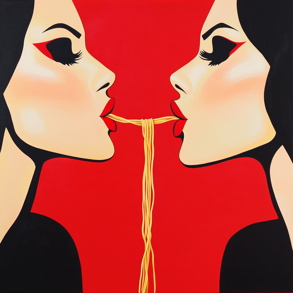 Tableau Décoratif Pop Art Passionnel - Artibar Tableaux de décoration Art abstrait