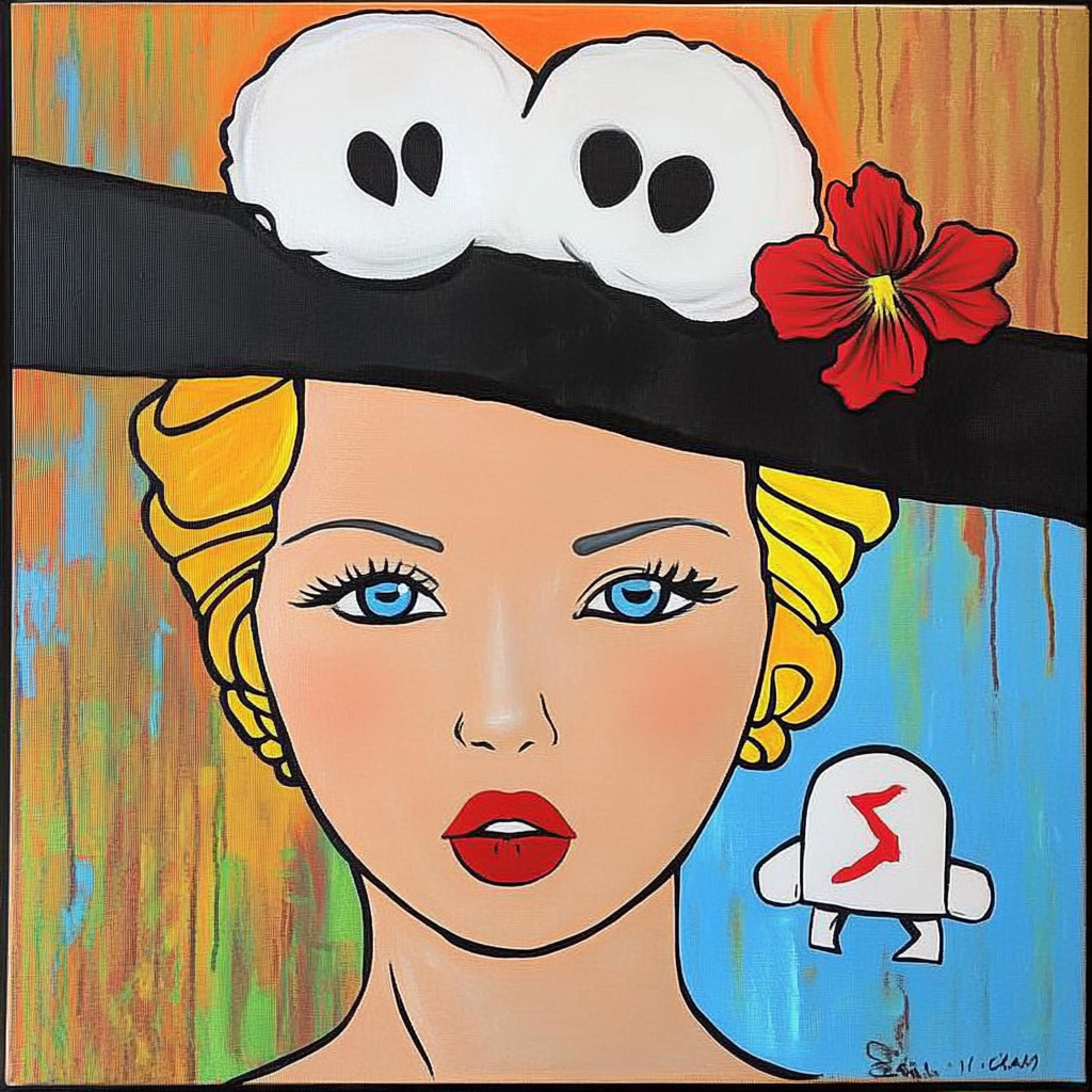 Tableau Décoratif Pop-Art Fantaisiste - Artibar Tableaux de décoration Art abstrait