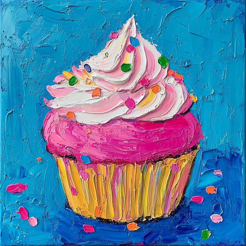 Tableau Décoratif Cupcake Gourmand - Artibar Tableaux de décoration Art abstrait
