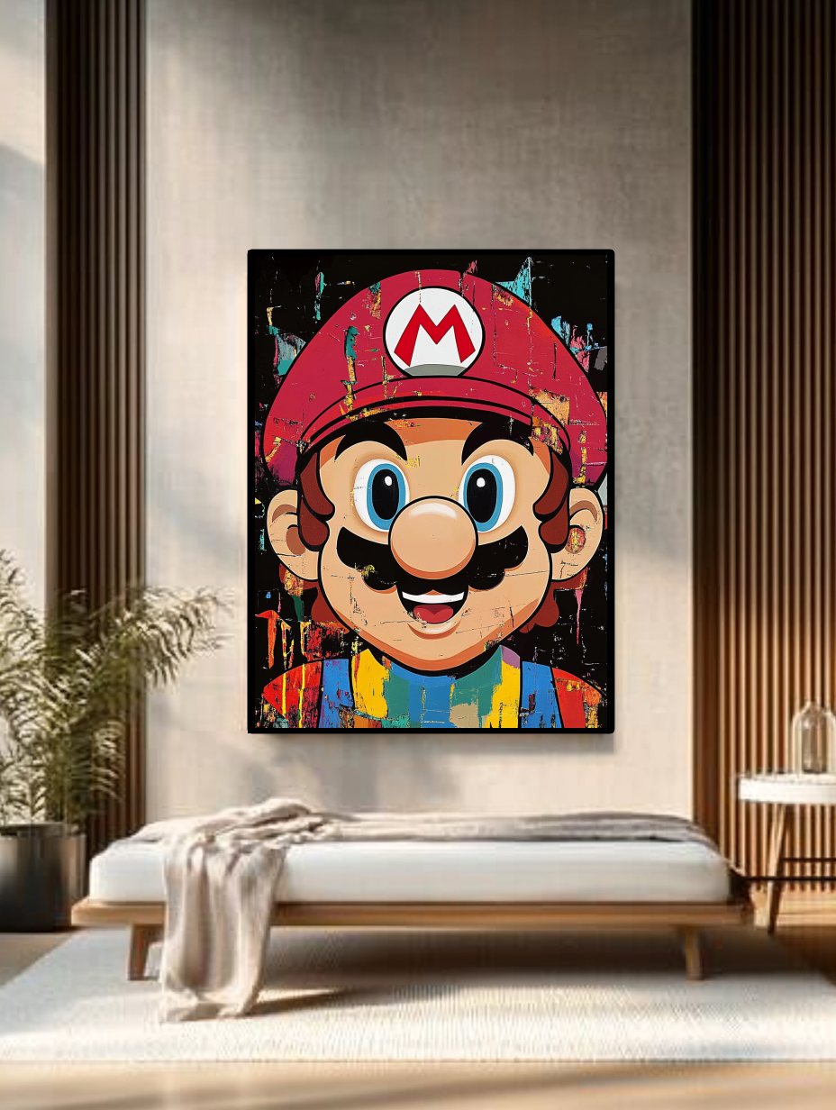 Tableau Décoratif Color Pop Gamer - Artibar Tableaux de décoration Art abstrait