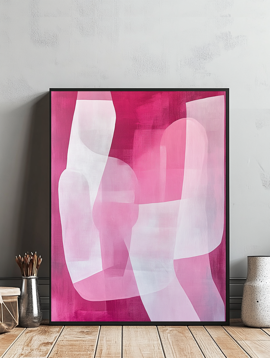 Tableau Décoratif Abstraction Florale - Artibar Tableaux de décoration Art abstrait