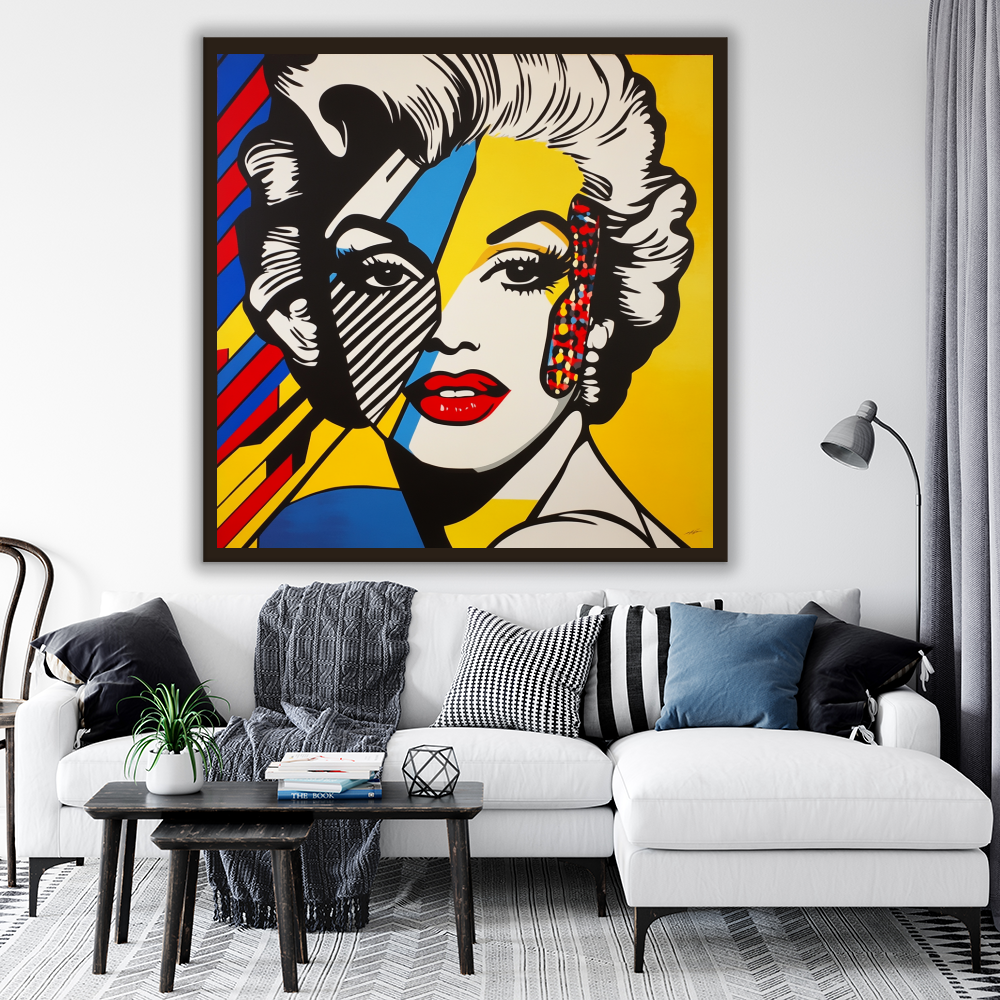 Tableau Décoratif Pop Art Iconique - Artibar Tableaux de décoration Art abstrait