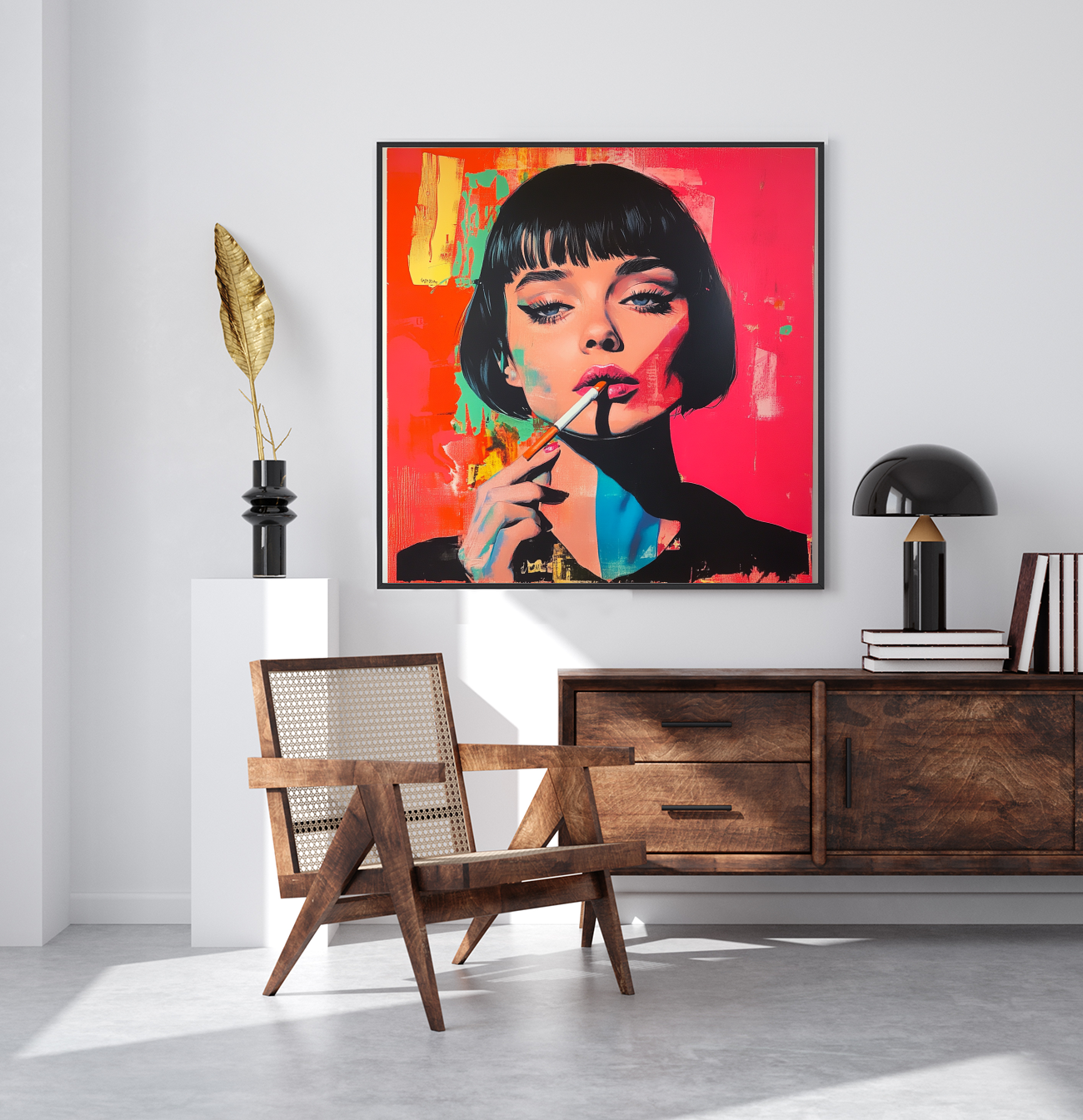 Tableau Décoratif Pop Art Rebelle - Artibar Tableaux de décoration Art abstrait