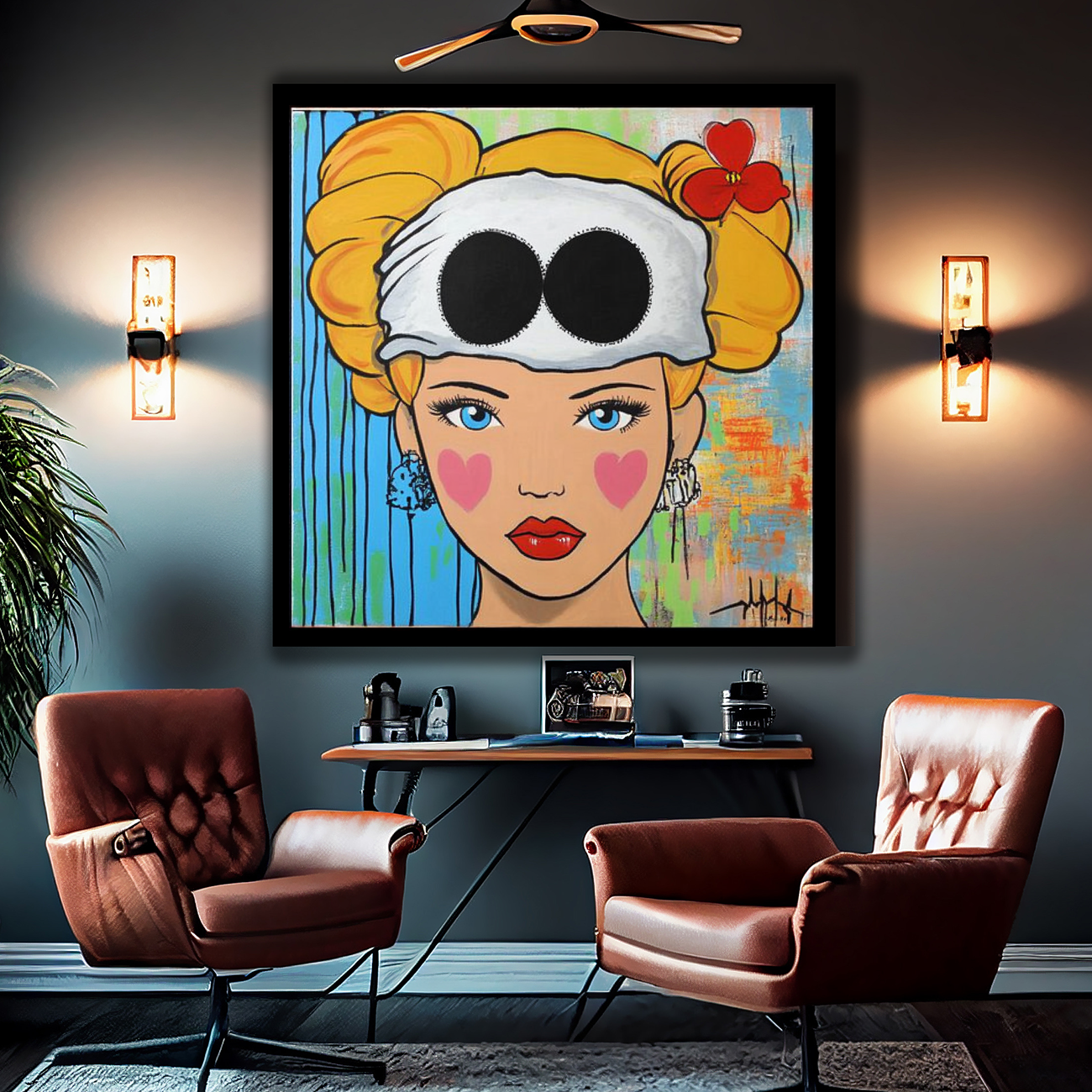 Tableau Décoratif Pop-Art Moderne et Coloré - Artibar Tableaux de décoration Art abstrait