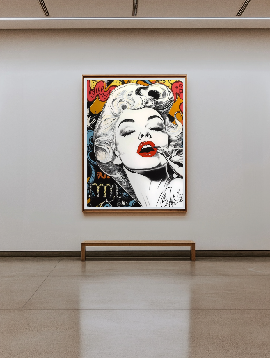 Tableau Décoratif Glamour Pop - Artibar Tableaux de décoration Art abstrait