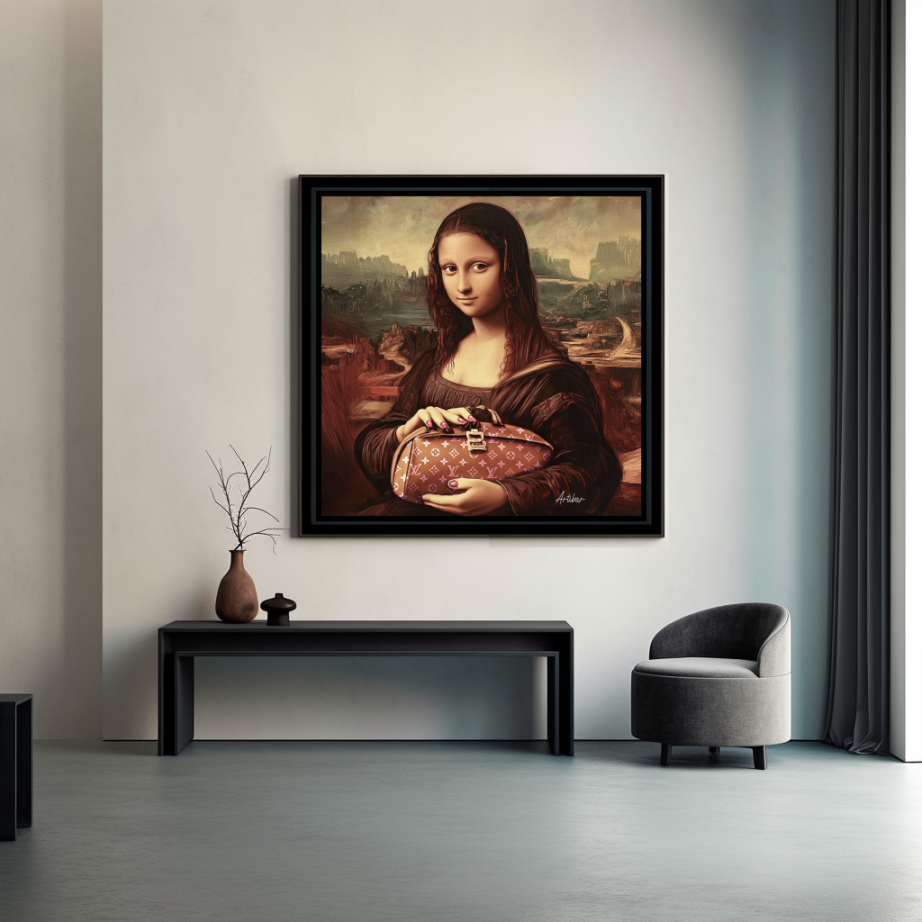 Tableau Décoratif Mona Lisa Remix - Artibar Tableaux de décoration Art abstrait