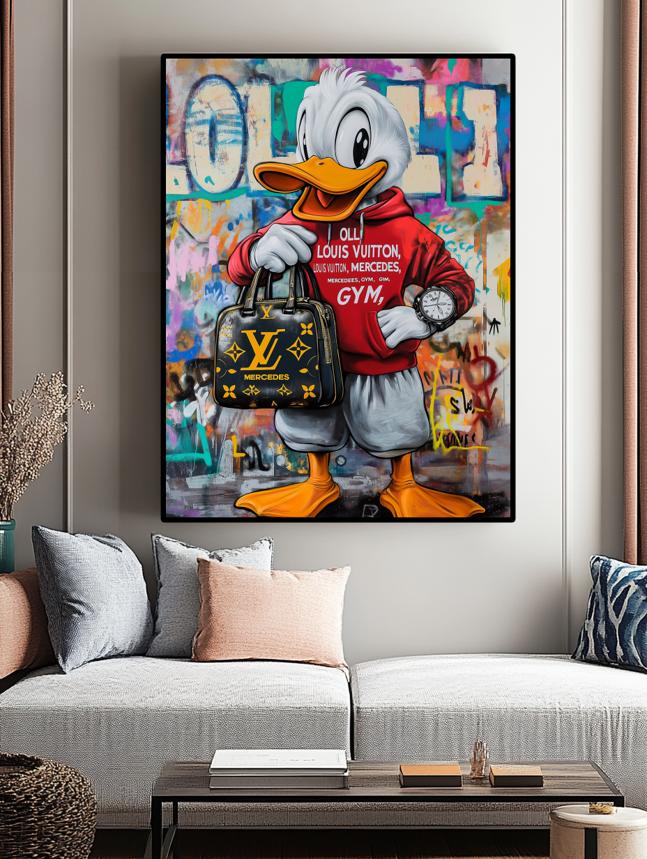 Tableau Décoratif Duck de Luxe - Artibar Tableaux de décoration Art abstrait