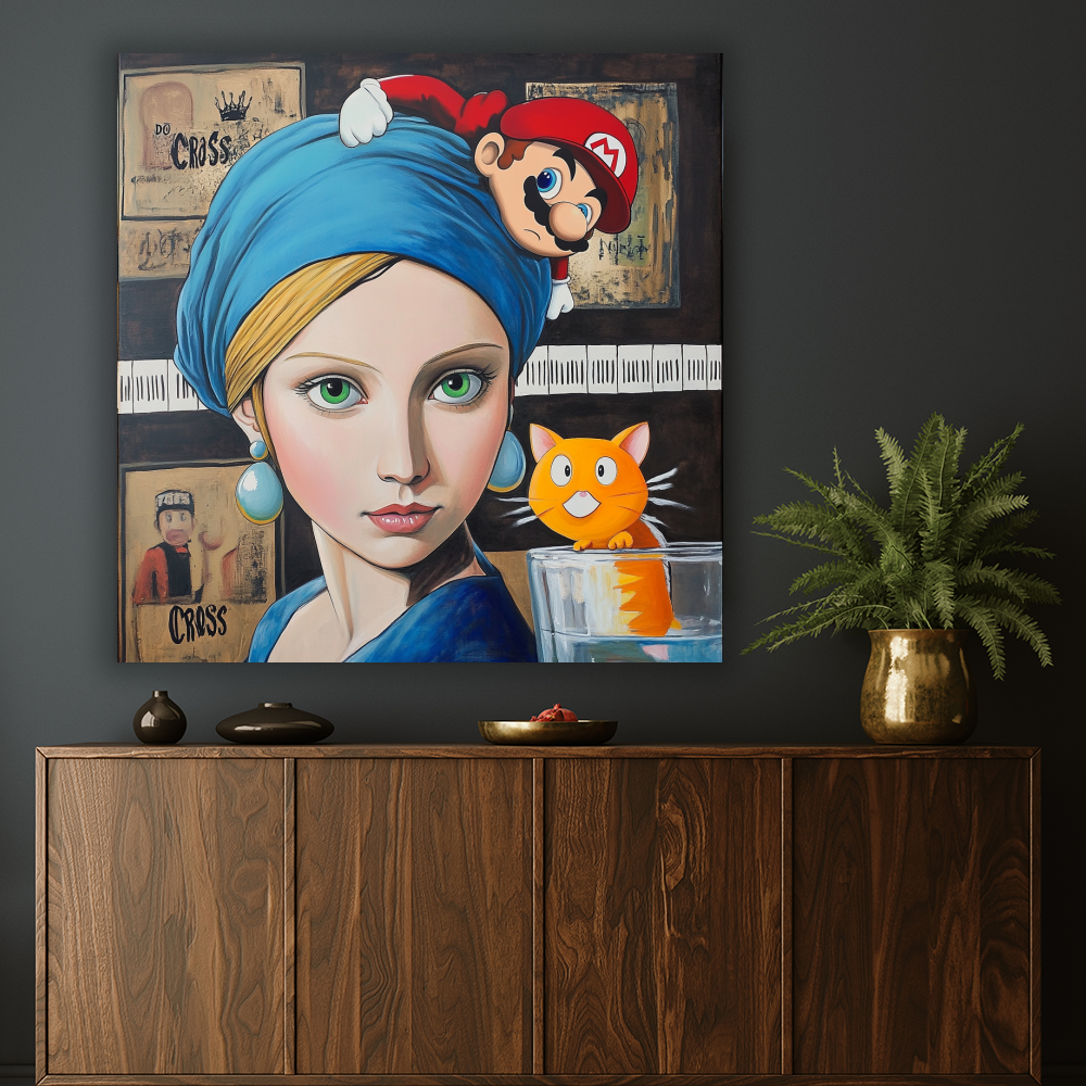 Tableau Décoratif Pop-Art Renaissance - Artibar Tableaux de décoration Art abstrait