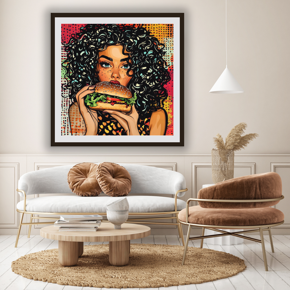 Tableau Décoratif Pop-Art Gourmand - Artibar Tableaux de décoration Art abstrait