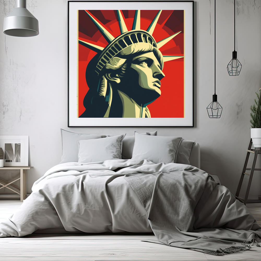Tableau Décoratif Liberté Graphique - Artibar Tableaux de décoration Art abstrait