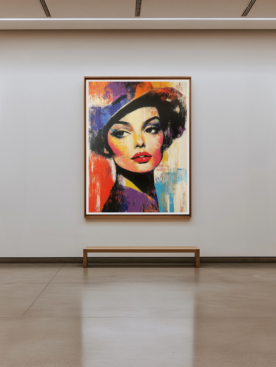 Tableau Décoratif Élégance Pop-Art - Artibar Tableaux de décoration Art abstrait