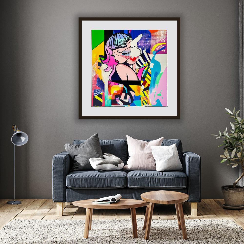 Tableau Décoratif Pop Art Éclatant - Artibar Tableaux de décoration Art abstrait