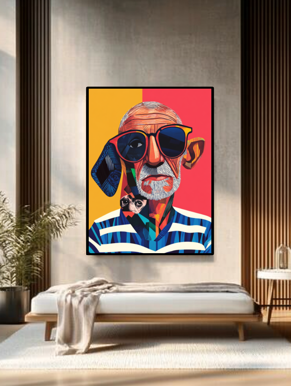 Tableau Décoratif Pop Art Explosif - Artibar Tableaux de décoration Art abstrait