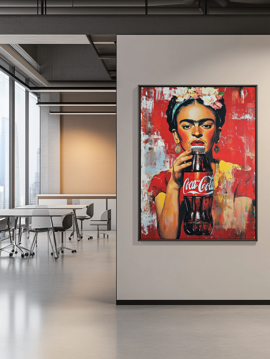 Tableau Décoratif Pop-Art Audacieux - Artibar Tableaux de décoration Art abstrait