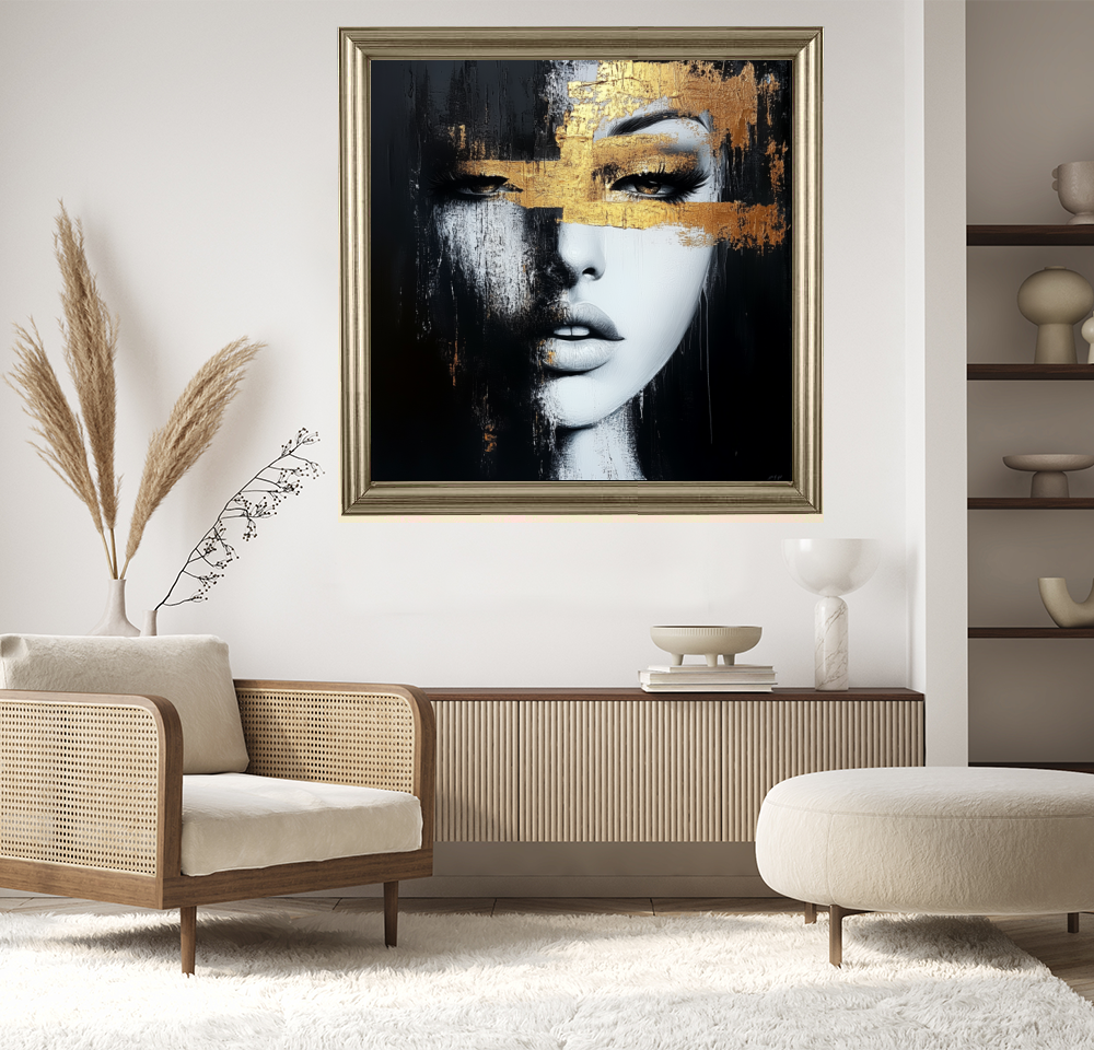 Tableau Décoratif Mystique Doré - Artibar Tableaux de décoration Art abstrait
