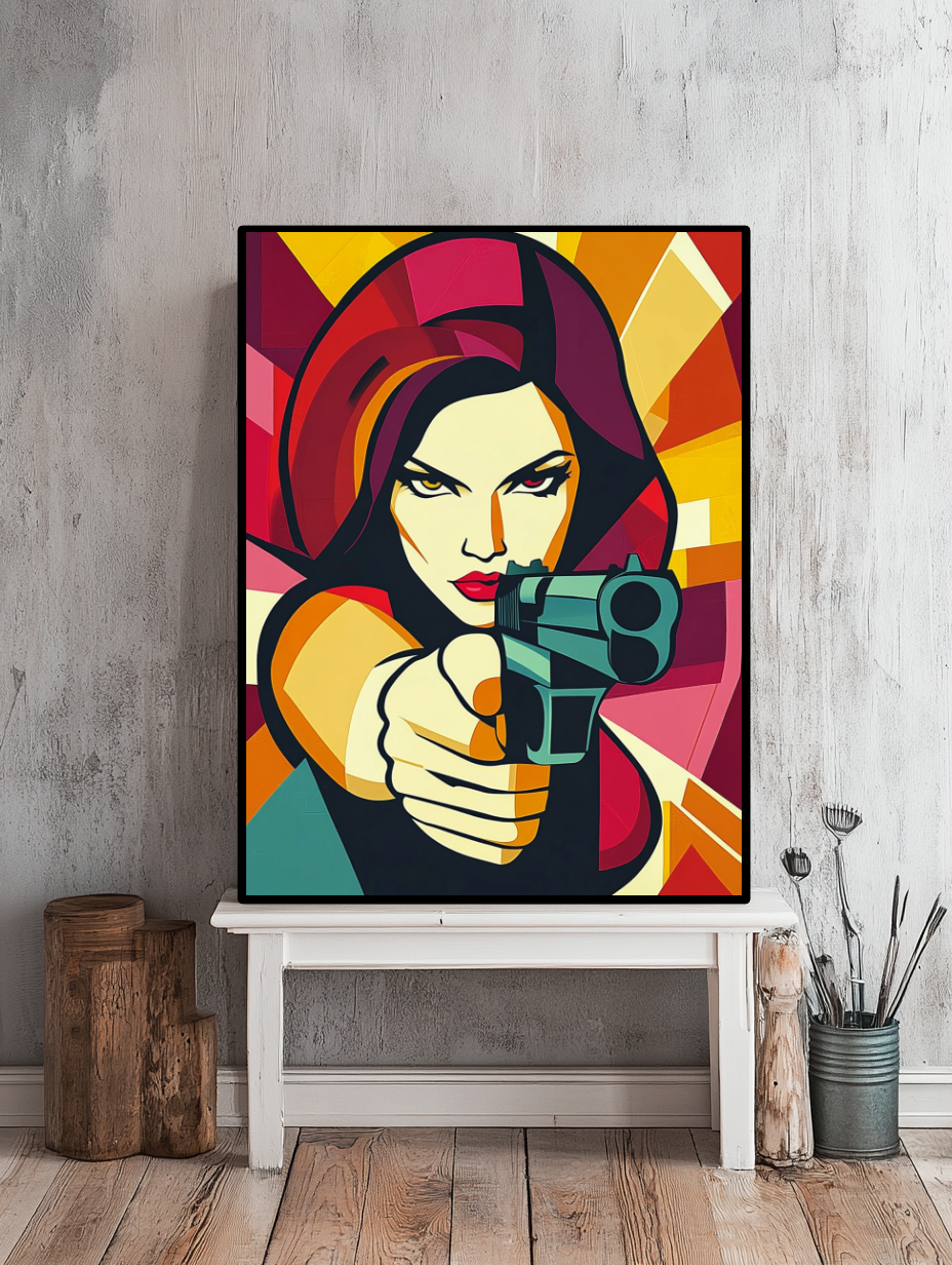 Tableau Décoratif Pop-Art Intense - Artibar Tableaux de décoration Art abstrait