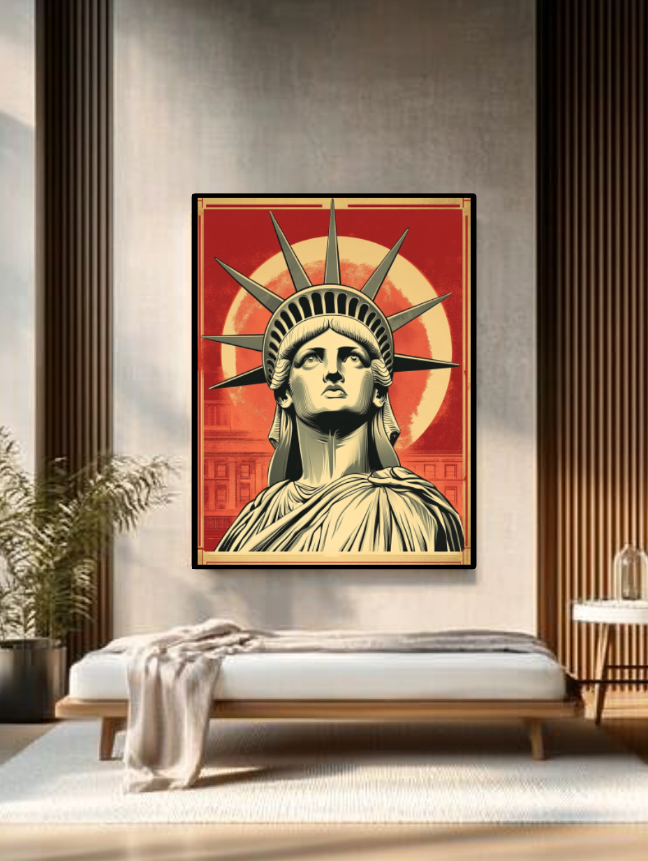 Tableau Décoratif Icône de Liberté - Artibar Tableaux de décoration Art abstrait