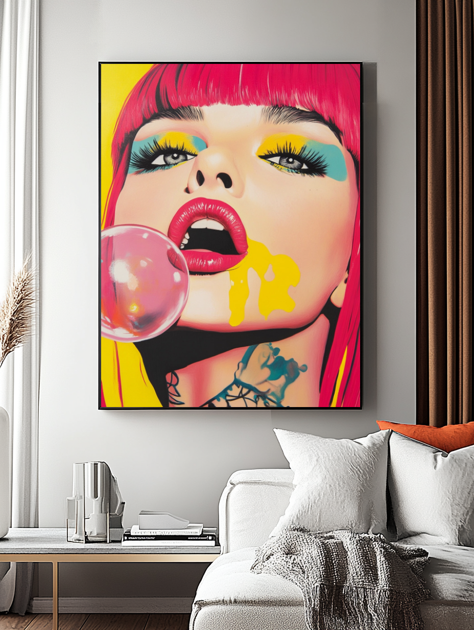 Tableau Décoratif Pop Art Éclatant - Artibar Tableaux de décoration Art abstrait