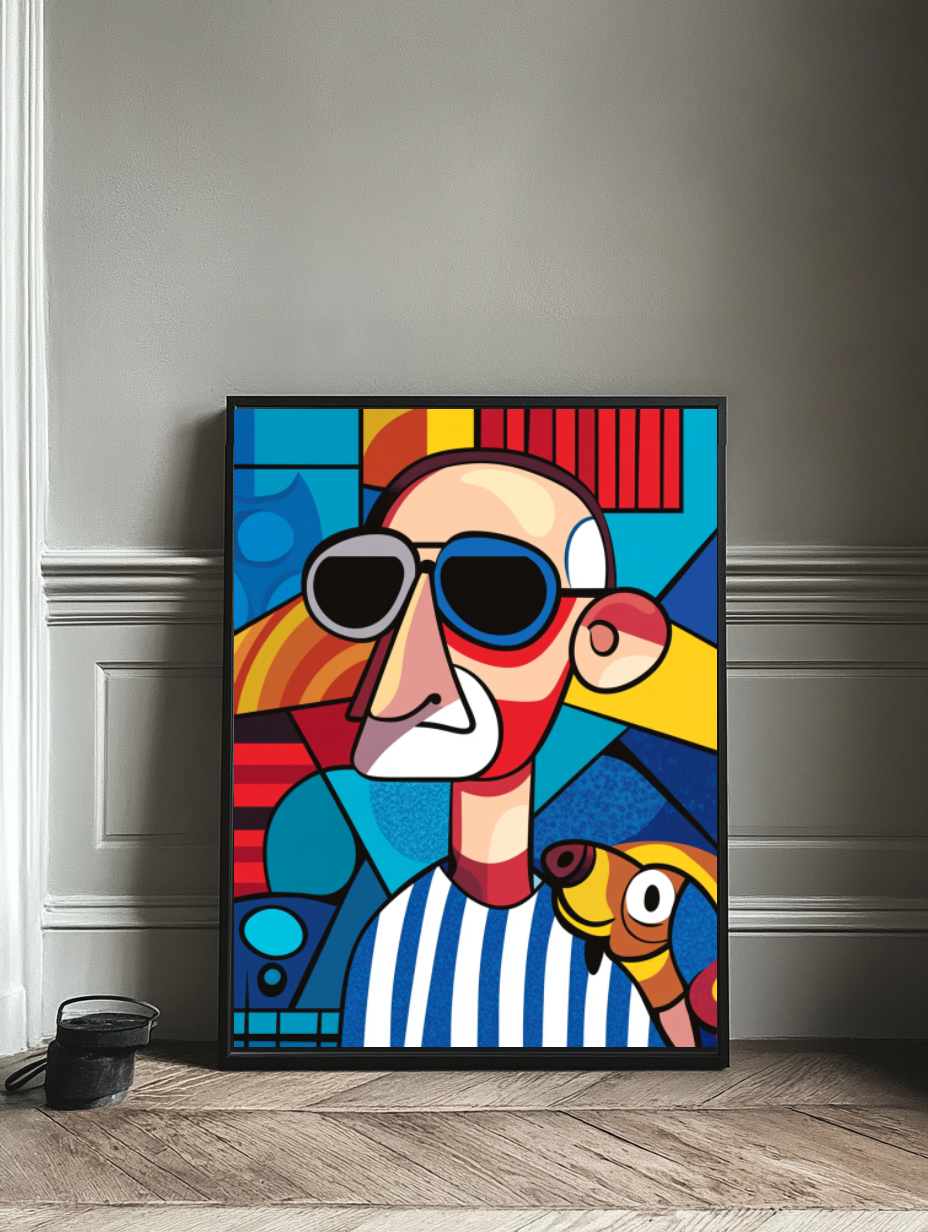 Tableau Décoratif Pop Art Énergique - Artibar Tableaux de décoration Art abstrait