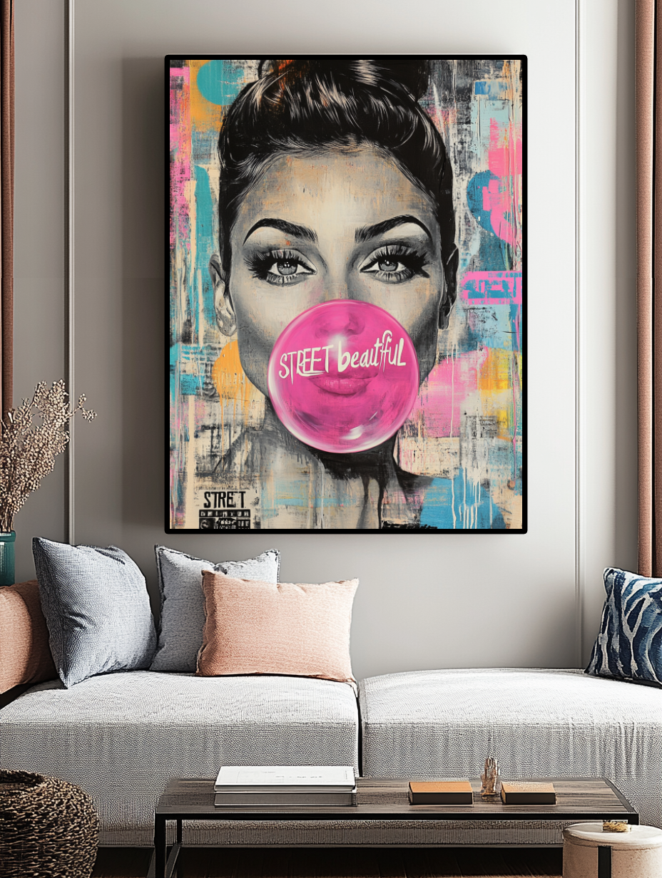 Tableau Décoratif Street Pop Art - Artibar Tableaux de décoration Art abstrait