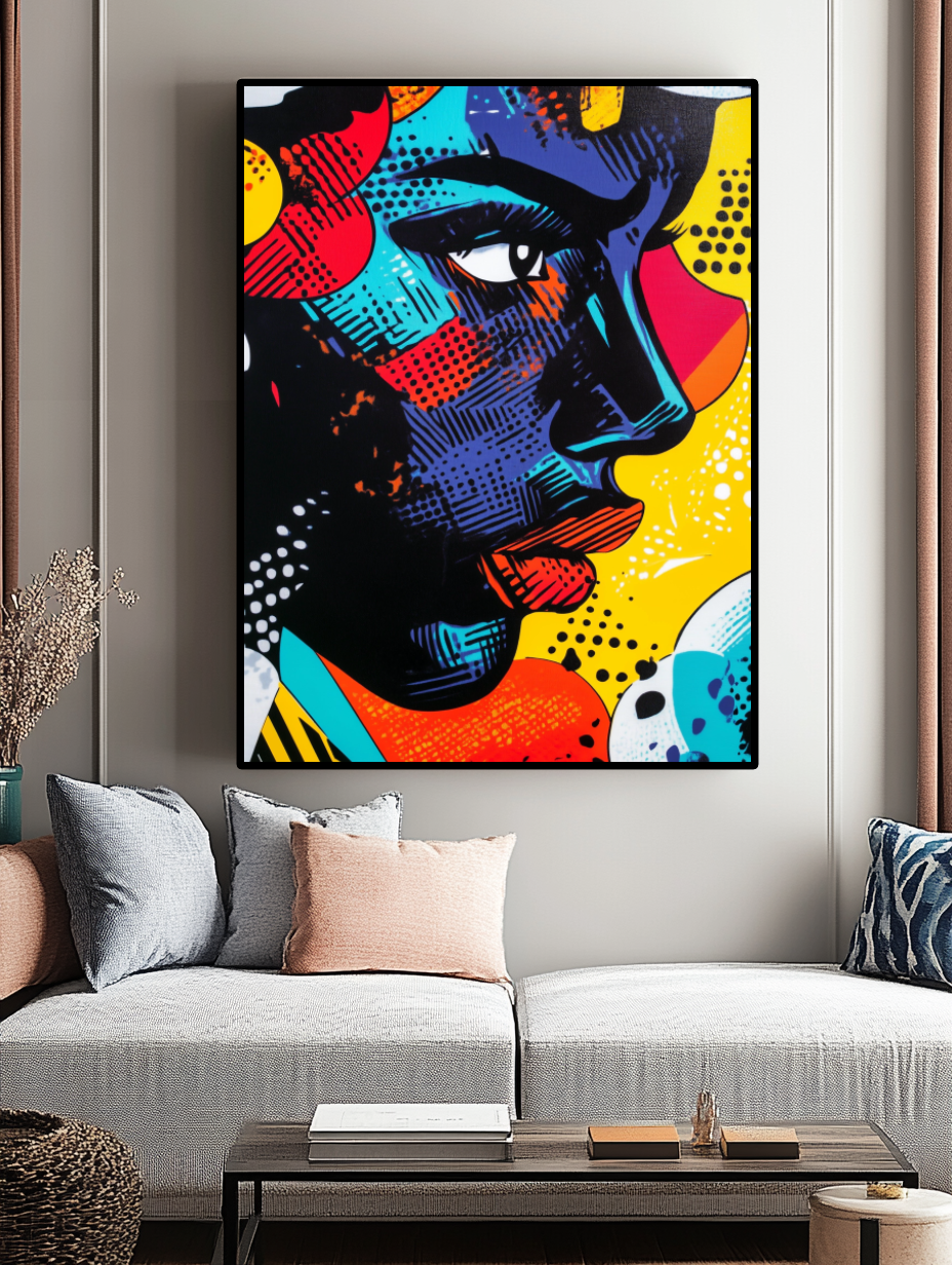Tableau Décoratif Pop Art Explosif - Artibar Tableaux de décoration Art abstrait