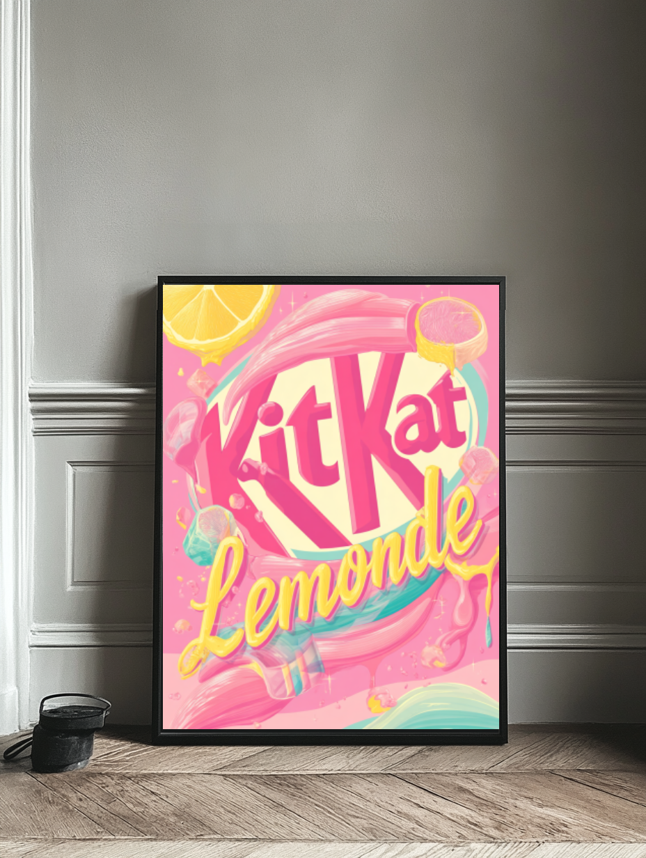 Tableau Décoratif Lemonade Pop - Artibar Tableaux de décoration Art abstrait
