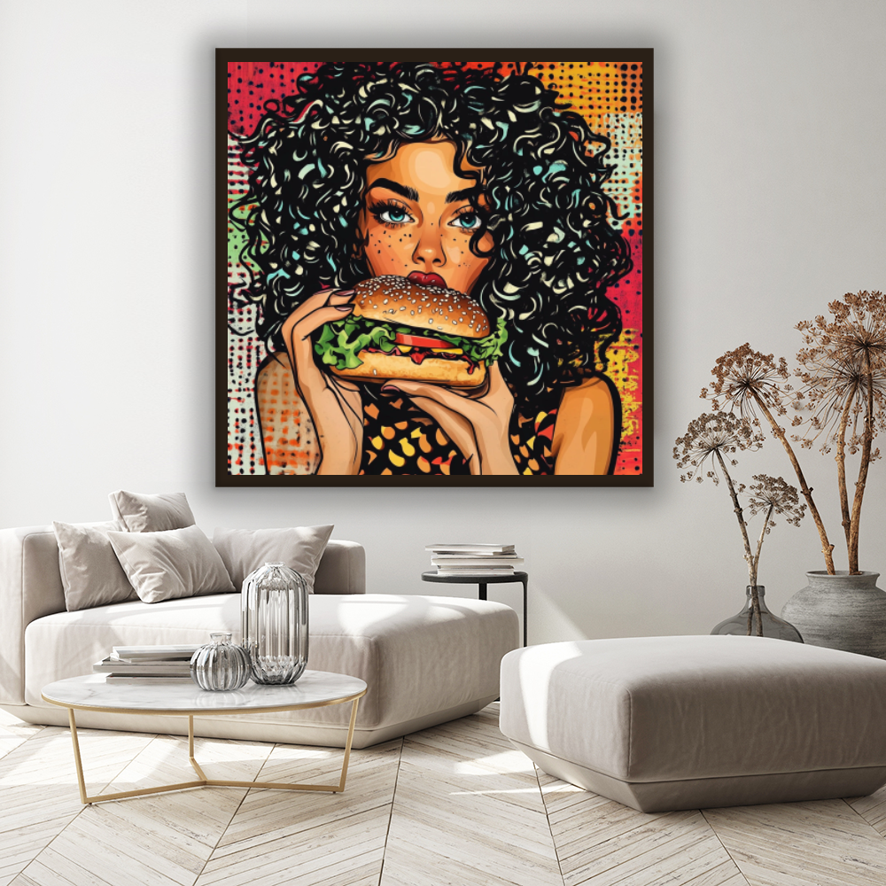 Tableau Décoratif Pop-Art Gourmand - Artibar Tableaux de décoration Art abstrait