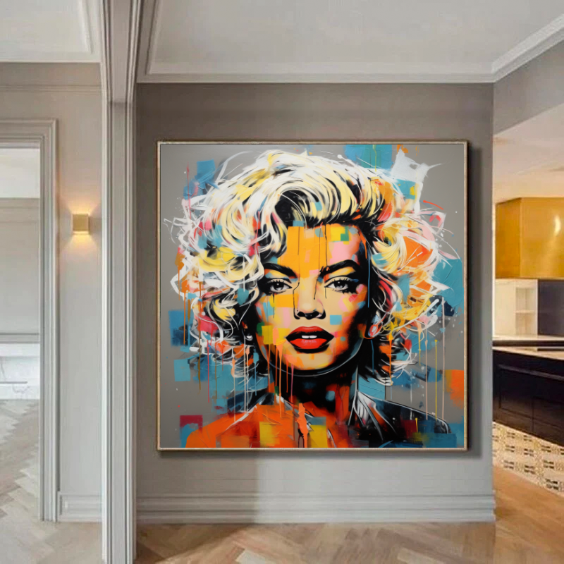 Tableau Décoratif Pop Art Éclatant - Artibar Tableaux de décoration Art abstrait