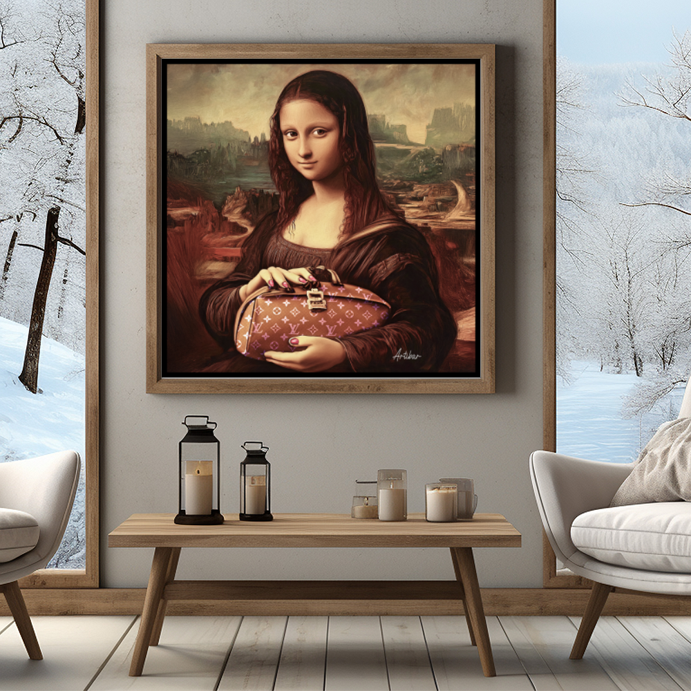Tableau Décoratif Mona Lisa Remix - Artibar Tableaux de décoration Art abstrait