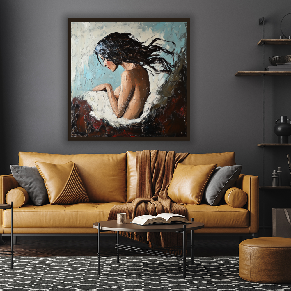 Tableau Décoratif Femme Envolée - Artibar Tableaux de décoration Art abstrait