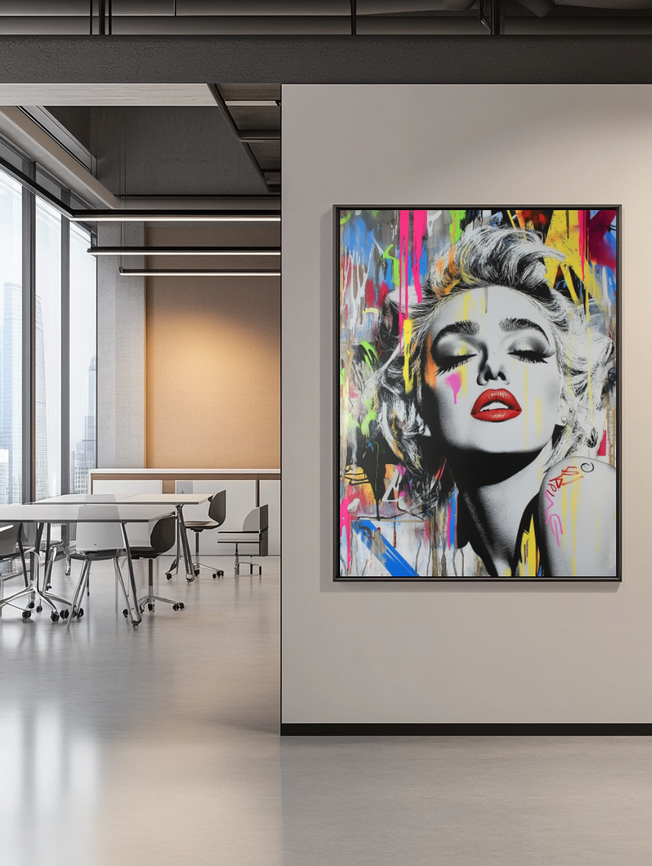 Tableau Décoratif Glam'Pop Explosion - Artibar Tableaux de décoration Art abstrait