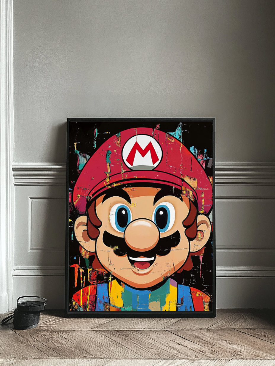Tableau Décoratif Color Pop Gamer - Artibar Tableaux de décoration Art abstrait