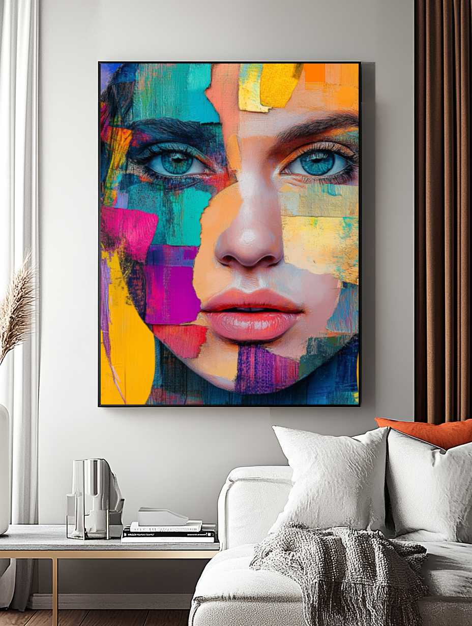 Tableau Décoratif Vision Abstraite - Artibar Tableaux de décoration Art abstrait