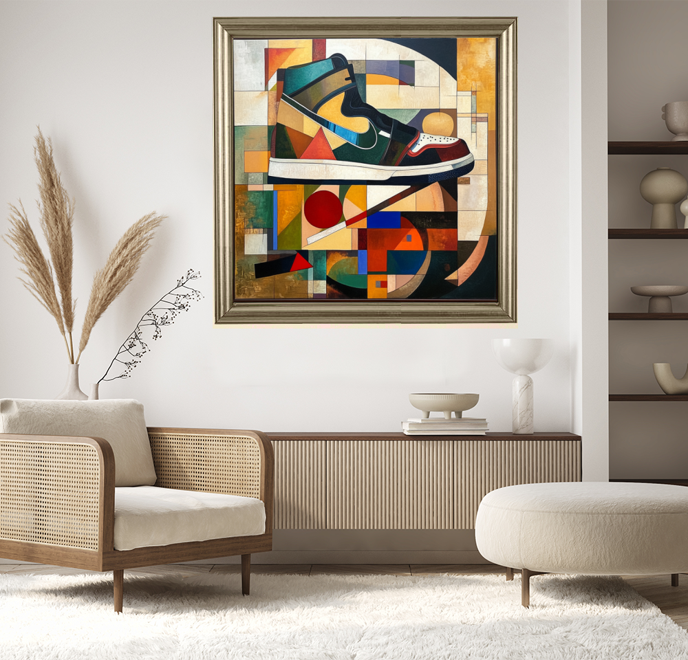 Tableau Décoratif Kick de Couleurs - Artibar Tableaux de décoration Art abstrait