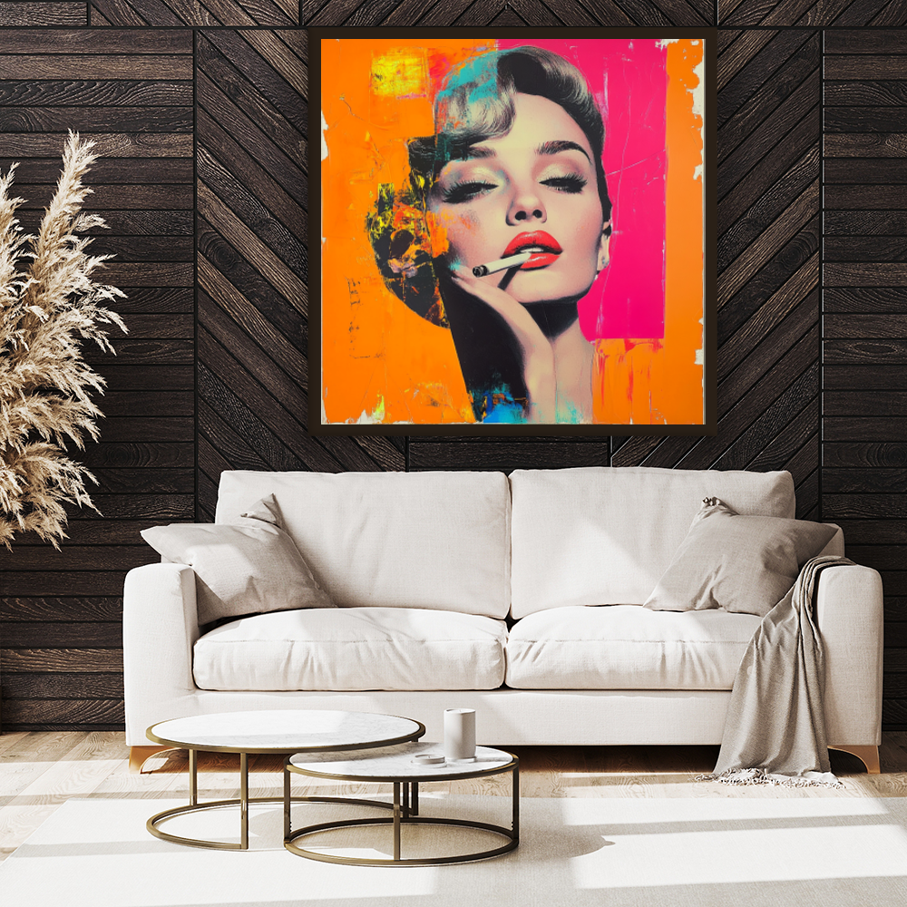 Tableau Décoratif Pop Art Glamour - Artibar Tableaux de décoration Art abstrait