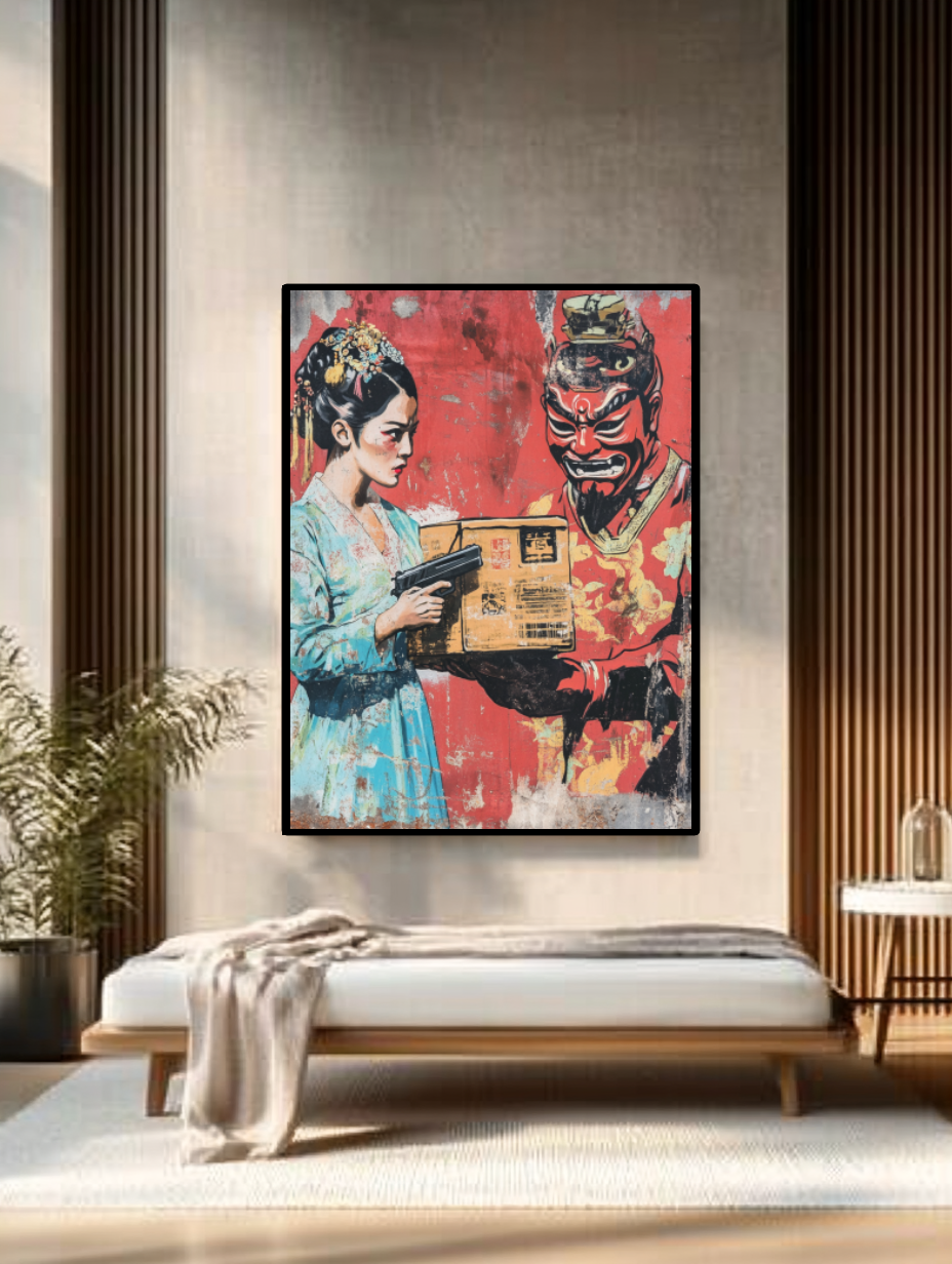 Tableau Décoratif Moderne et Rebelle - Artibar Tableaux de décoration Art abstrait