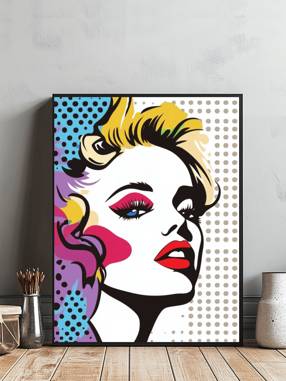 Tableau Décoratif Pop Art Intense - Artibar Tableaux de décoration Art abstrait