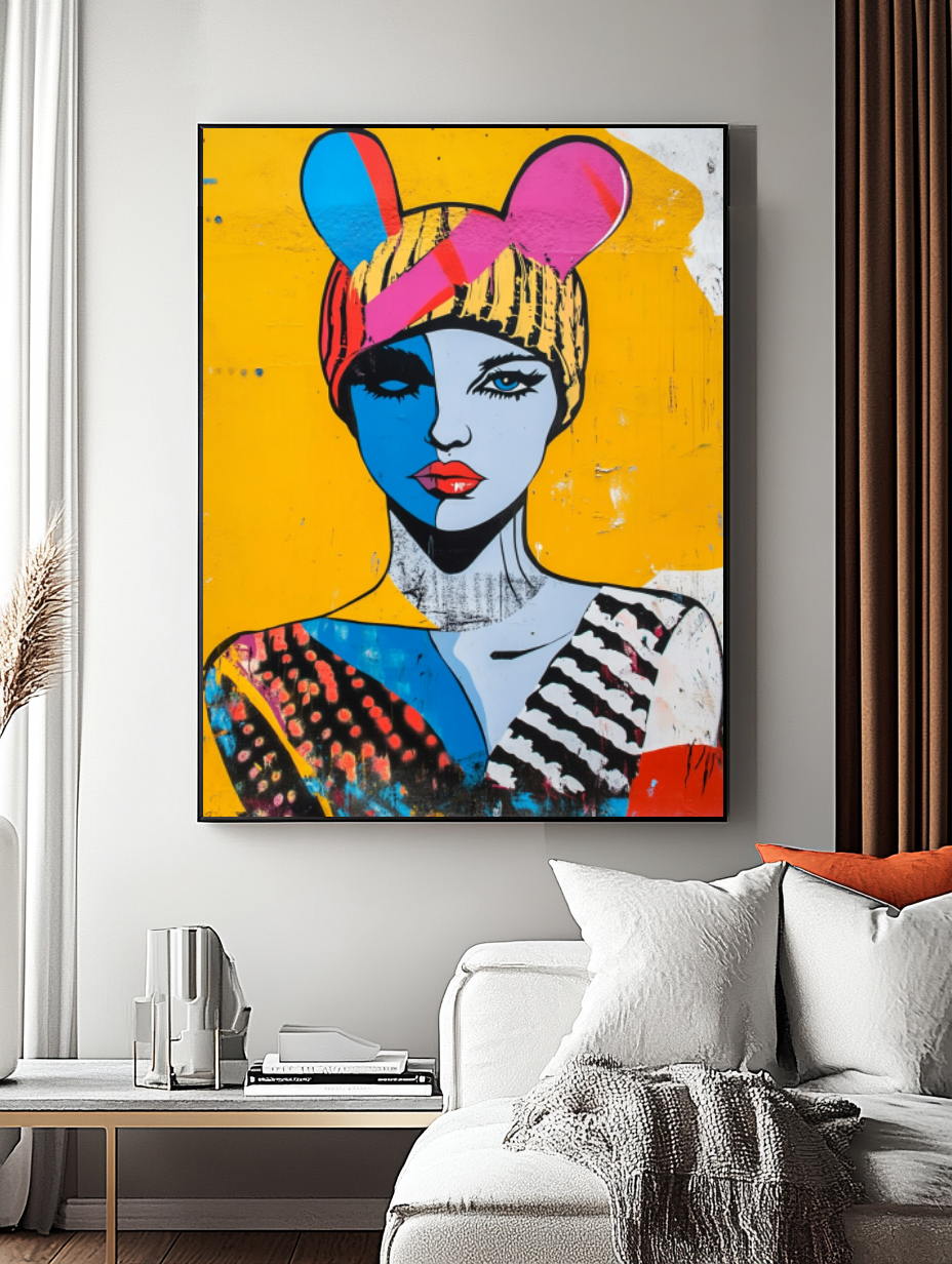 Tableau Décoratif Pop-Art Urbain - Artibar Tableaux de décoration Art abstrait