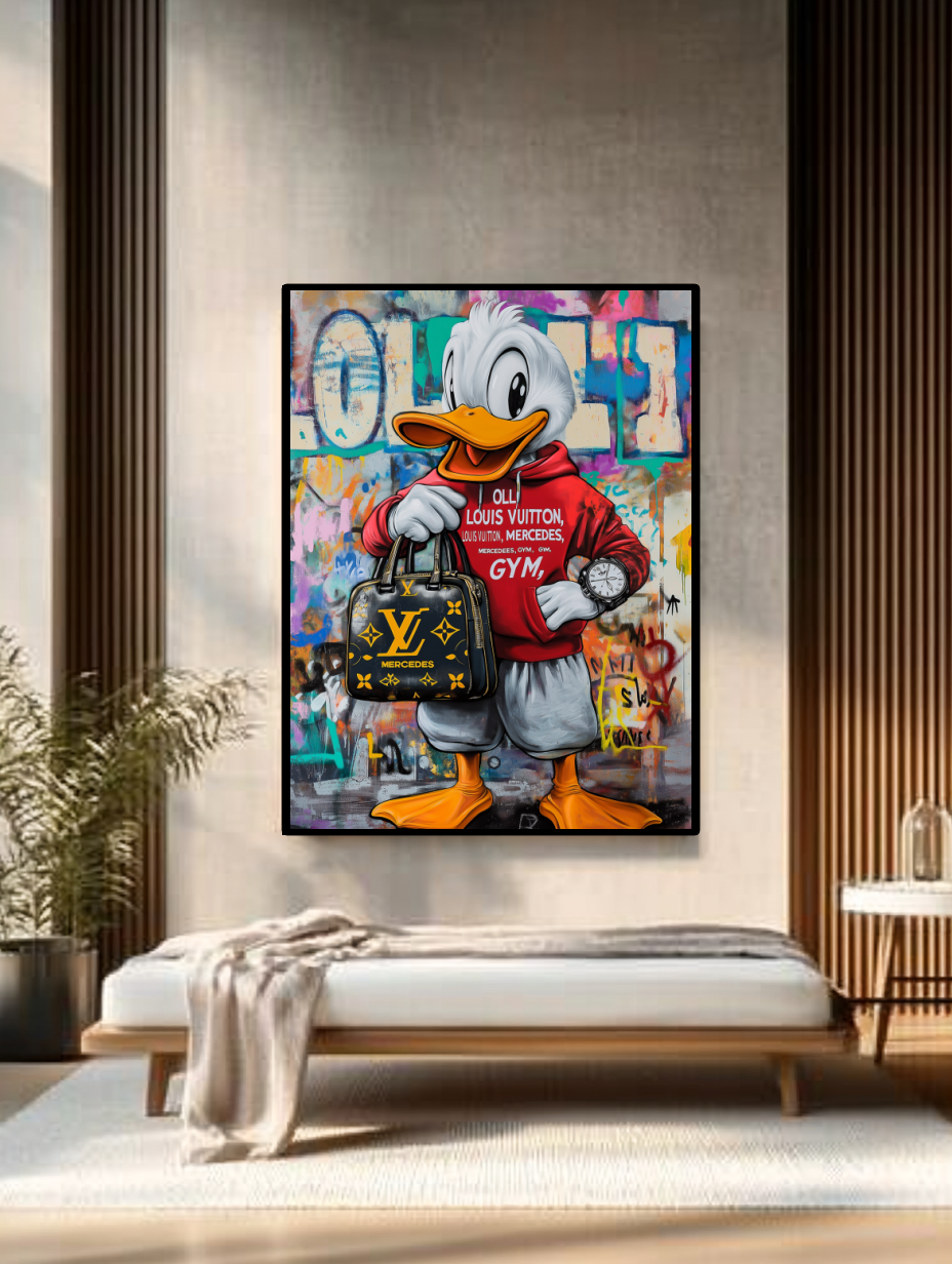 Tableau Décoratif Duck de Luxe - Artibar Tableaux de décoration Art abstrait
