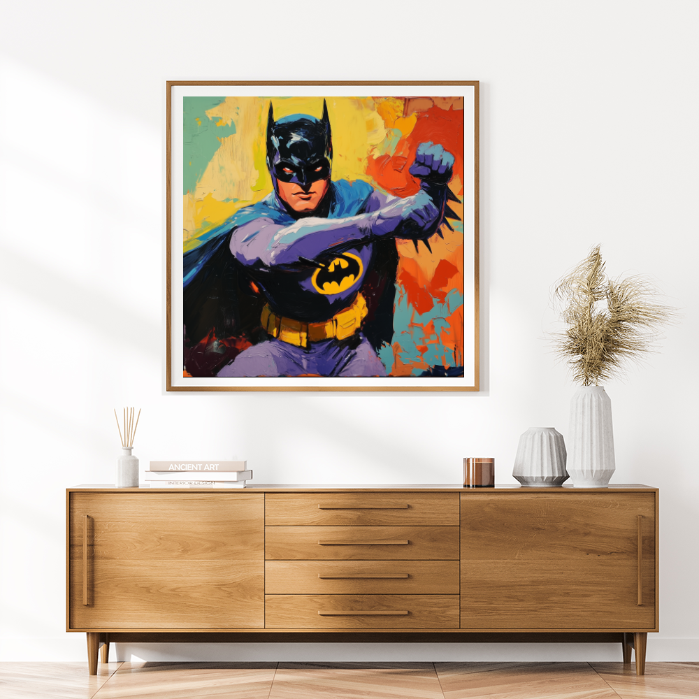 Tableau Décoratif Batman Pop Énergie - Artibar Tableaux de décoration Art abstrait