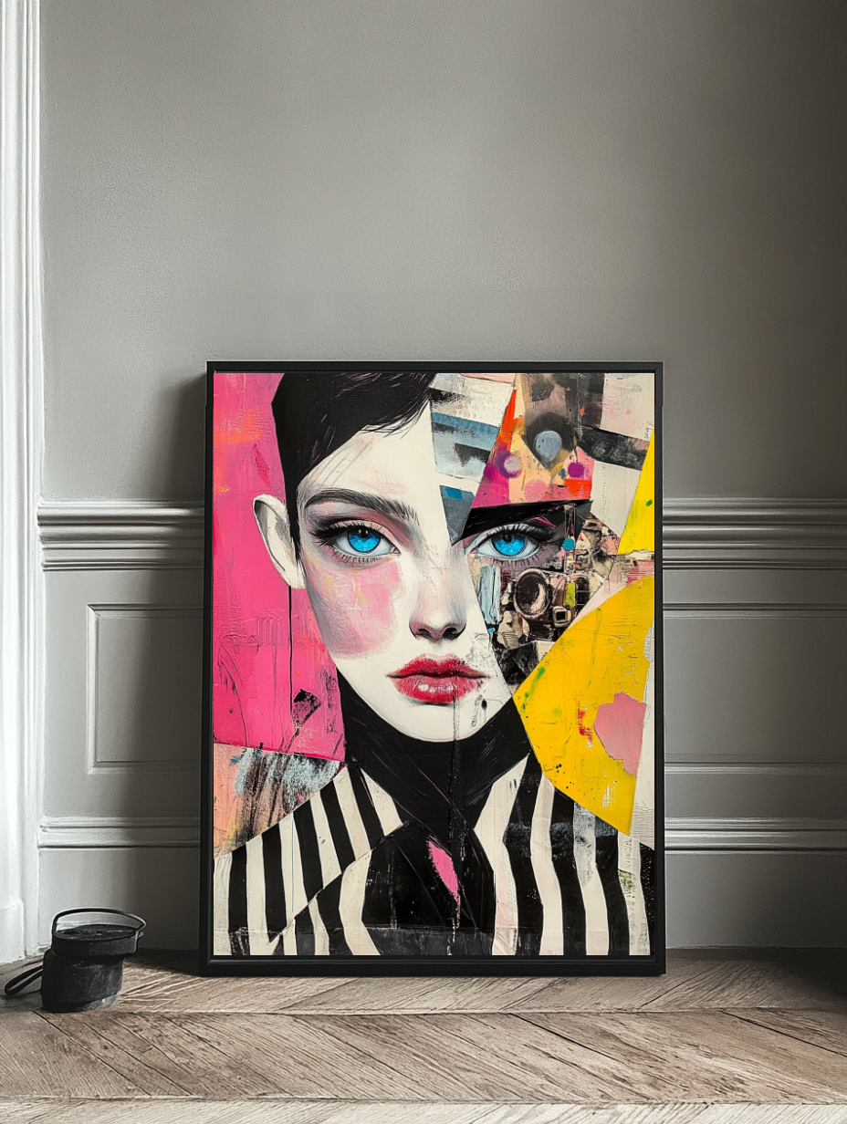 Tableau Décoratif Vision Fragmentée - Artibar Tableaux de décoration Art abstrait