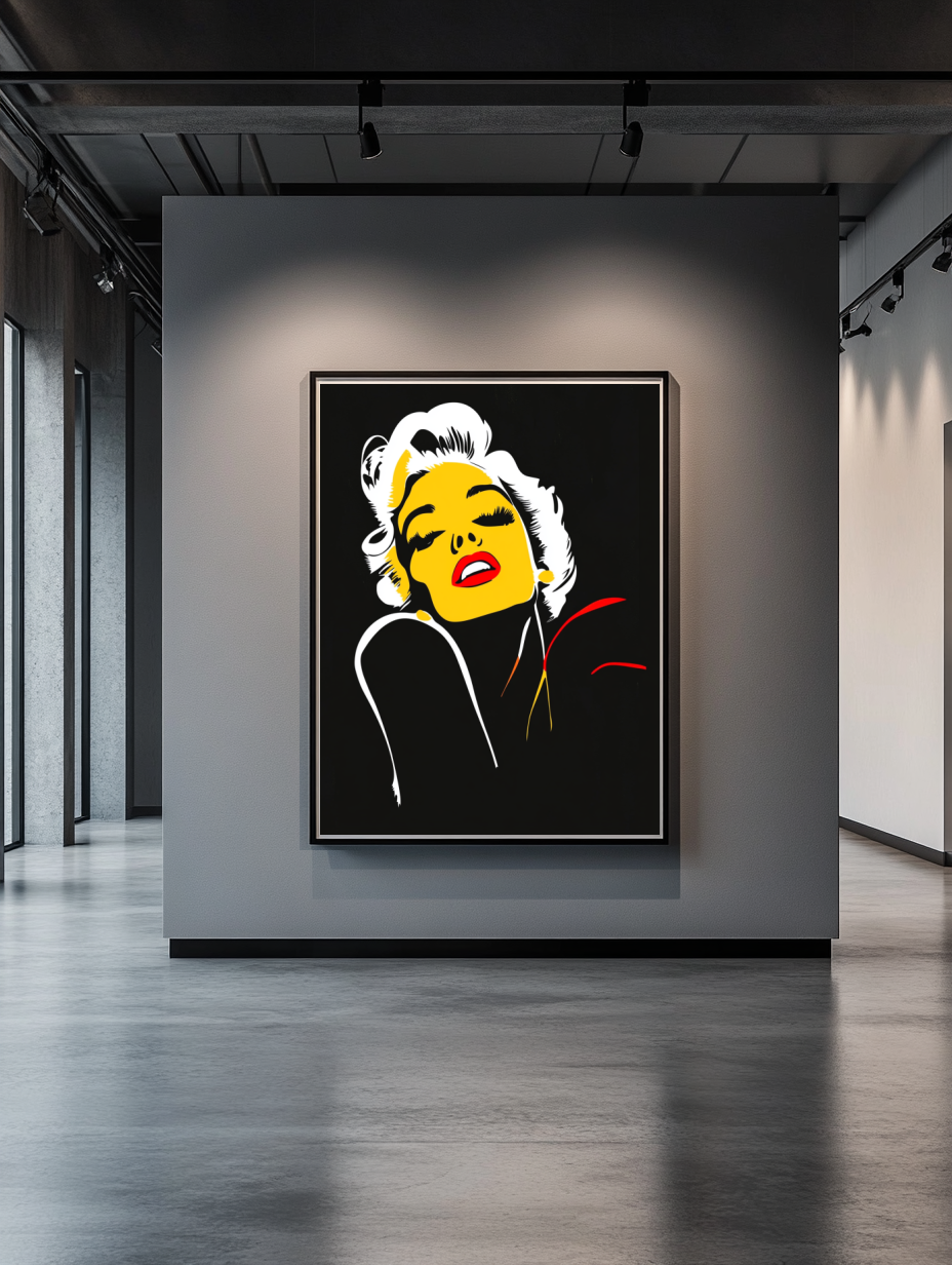 Tableau Décoratif Pop Glam Attitude - Artibar Tableaux de décoration Art abstrait